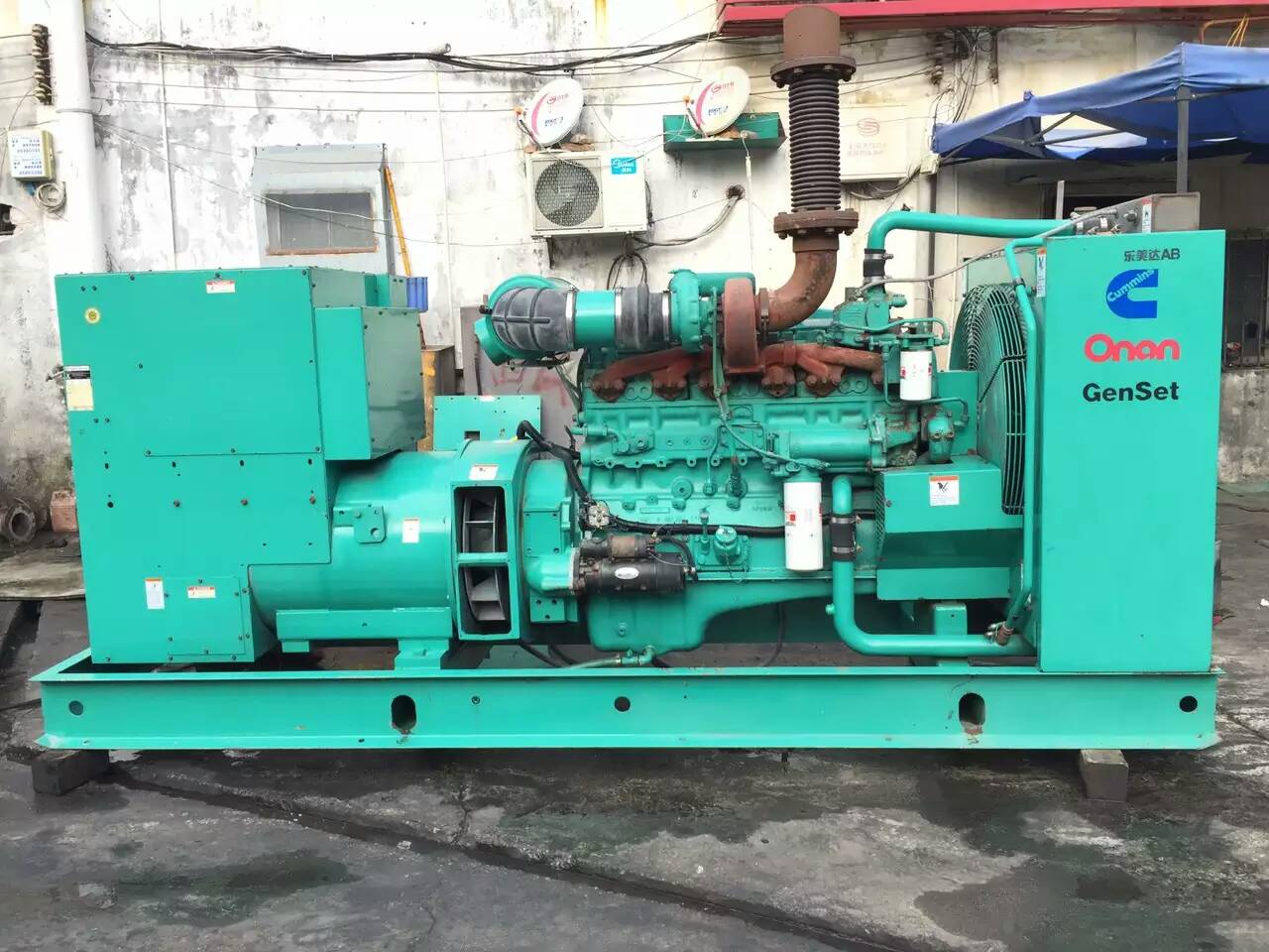 宁南租赁发电机-柴油发电机不正常冒烟的原因